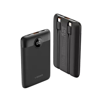 Veger C11 PD22.5W Power Bank 10000mAh Fekete