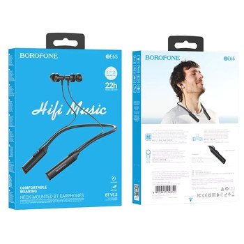 Borofone BE65 Gratified Sport Bluetooth Headset - Fekete