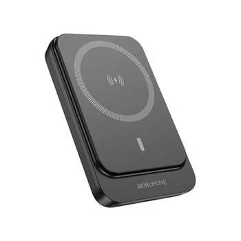 Borofone BJ63A Nimble Wireless Power Bank (MagSafe Kompatibilis) PD20W 10000mAh Fekete