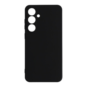 Fekete szilikon tok Galaxy S23 Ultra