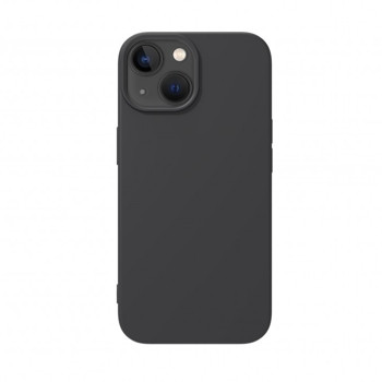 Fekete szilikon tok Iphone 15 Plus