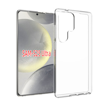 Átlátszó szilikon tok Galaxy S25 Ultra
