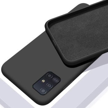 Fekete szilikon tok Honor Magic 5 Lite
