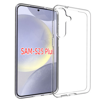 Átlátszó szilikon tok Galaxy S25 Plus